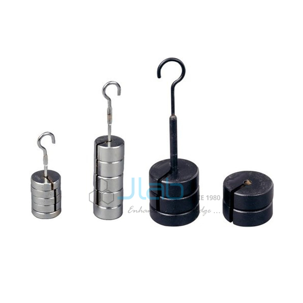 Slotted Weight Iron Rust C.P.Proof (Set of five)