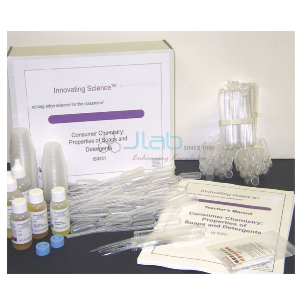 Properties of Soaps &amp; Detergents Consumer Chemistry Kit