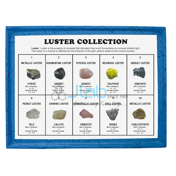 Minerals Luster Collection (Set of 10)